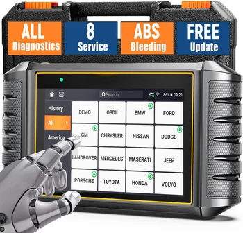 Сканеры NT726 OBD2, Автомобильный Диагностический инструмент для считывания кодов всех систем, Обслуживание 8 +, Бесплатное обновление, Прокачка АБС/Кодирование инжектора/Масла