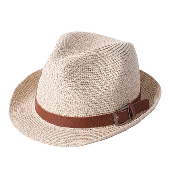 Солнцезащитные Шляпы для Женщин И Мужчин, Регулируемая Летняя Панама, Джазовая Широкополая Шляпа UV UPF 50, Складная Упаковываемая Соломенная Пляжная Шляпа
