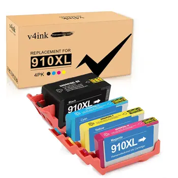 Чернильные картриджи V4INK 4PK 910XL для HP OfficeJet Pro 8025 8035 8020 8010 8021 803
