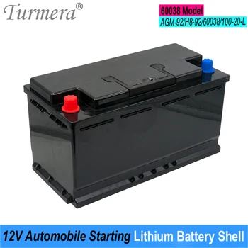 Turmera 12V Автомобильные Пусковые Литиевые батареи В Корпусе Автомобильного Батарейного отсека Используются в серии 60038 AGM-92 H8-92 100-20 Для Замены свинцовой кислоты