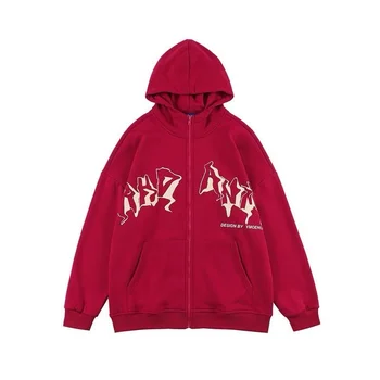 Забавный женский и Мужской Свитшот ded в стиле хип-хоп, Свободный Пуловер, Уличная одежда Harajuku, одежда ded Y2K