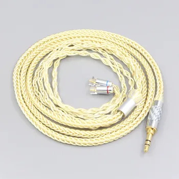 8-Жильный кабель из Позолоченного + Палладиево-Серебряного сплава OCC Для UE11 UE18 pro QDC Gemini Gemini-S Anole V3-C V3-S V6-C Earphon LN00761