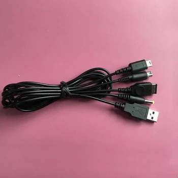 10 шт. Универсальный 7в1 портативный кабель зарядного устройства USB-Кабель Шнур для Игровой консоли PSP2000/PSP3000/ND SL/ND SI/3DS/SP