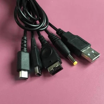10 шт. Универсальный 7в1 портативный кабель зарядного устройства USB-Кабель Шнур для Игровой консоли PSP2000/PSP3000/ND SL/ND SI/3DS/SP